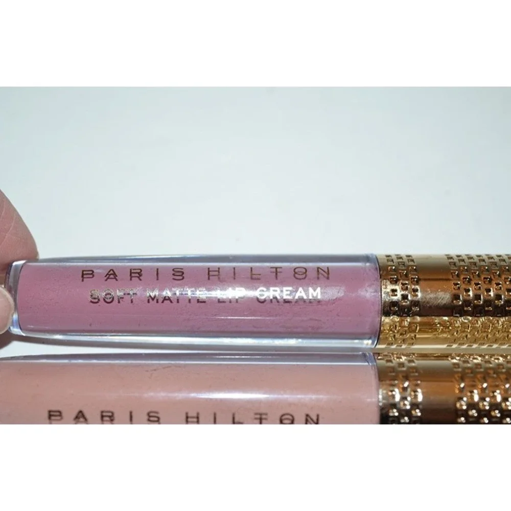 Paris Hilton Soft Matte Lip Cream Set 2 colors lip color